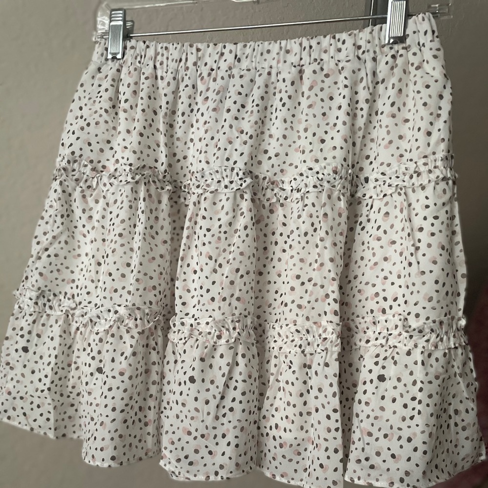 NWOT RASMUS MINI SKIRT WHITE - Picture 2 of 9